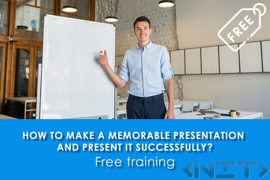 Free online training "How to make a memorable presentation and present it successfully?"