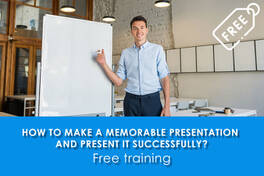 Free online training "How to make a memorable presentation and present it successfully?"