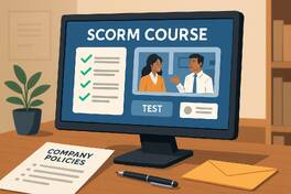 SCORM onboarding course: how to turn company rules into trackable online training