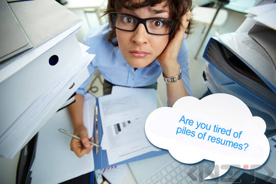 Less paper work and better recruitment process?