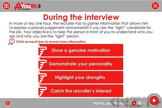 Case study: Communicating me (interactive online course)