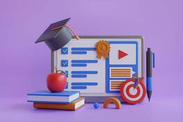 Electronic learning content with free tools