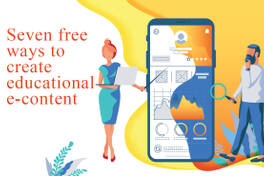E-learning content with free tools