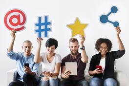More effective training with social networks