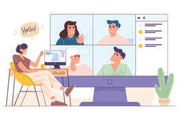 Synchronous and asynchronous online communication