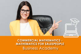 Online Course Commercial Mathematics - Mathematics for Salespeople