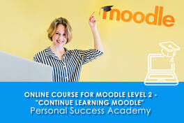 Online Course Moodle Level 2 - "Continue learning Moodle"