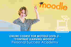 Online Course Moodle Level 2 - "Continue learning Moodle"