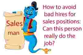 How to avoid bad hires for sales positions